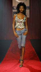 Just Cavalli F/W 2005 leopard colorful jacket
