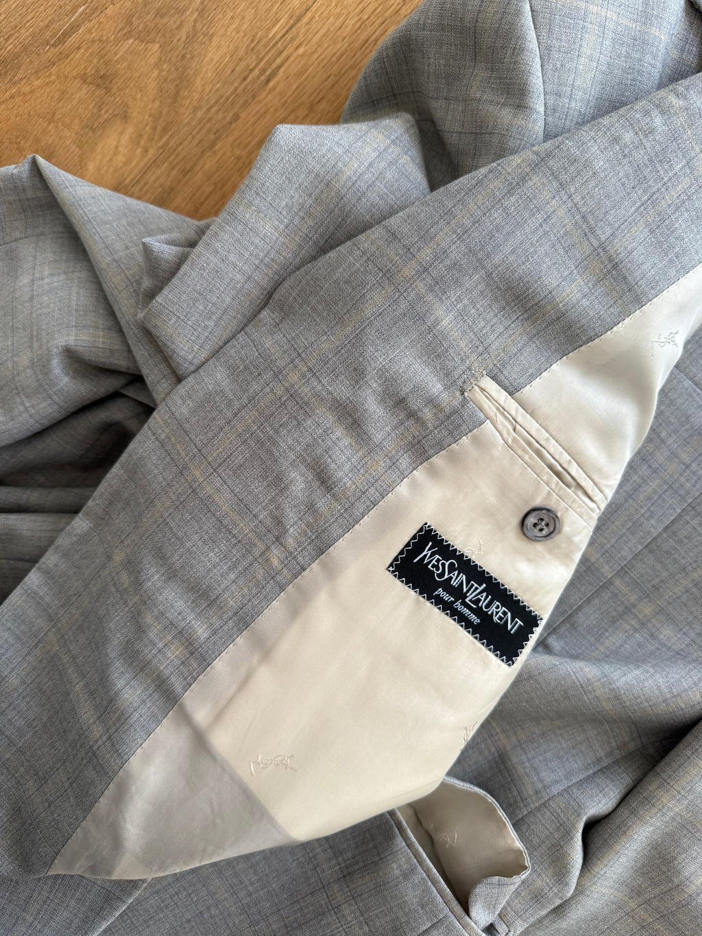 Yves Saint Laurent wool blazer jacket men woman size