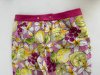 Blumarine capri pants lemon print vintage