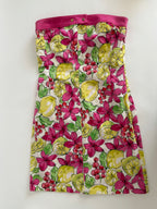 Blumarine summer mini dress lemon print vintage