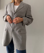 Yves Saint Laurent wool blazer jacket men woman size