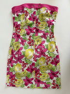 Blumarine summer mini dress lemon print vintage