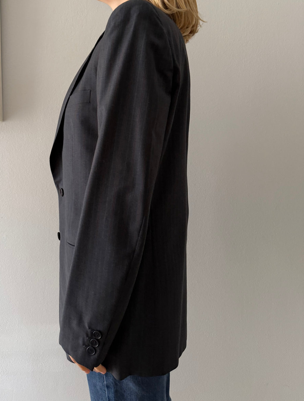 Yves Saint Laurent men classic jacket 90s