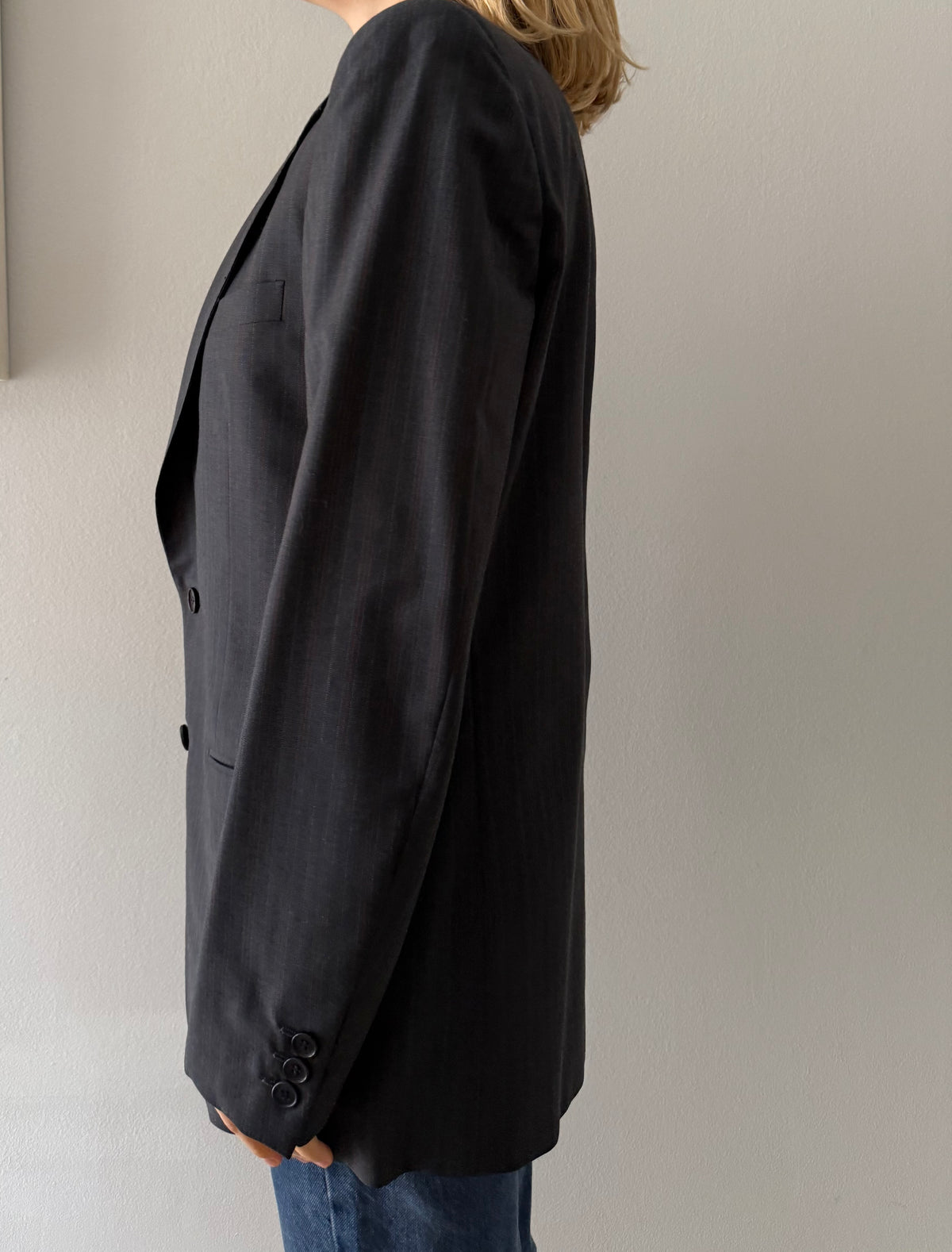 Yves Saint Laurent men classic jacket 90s