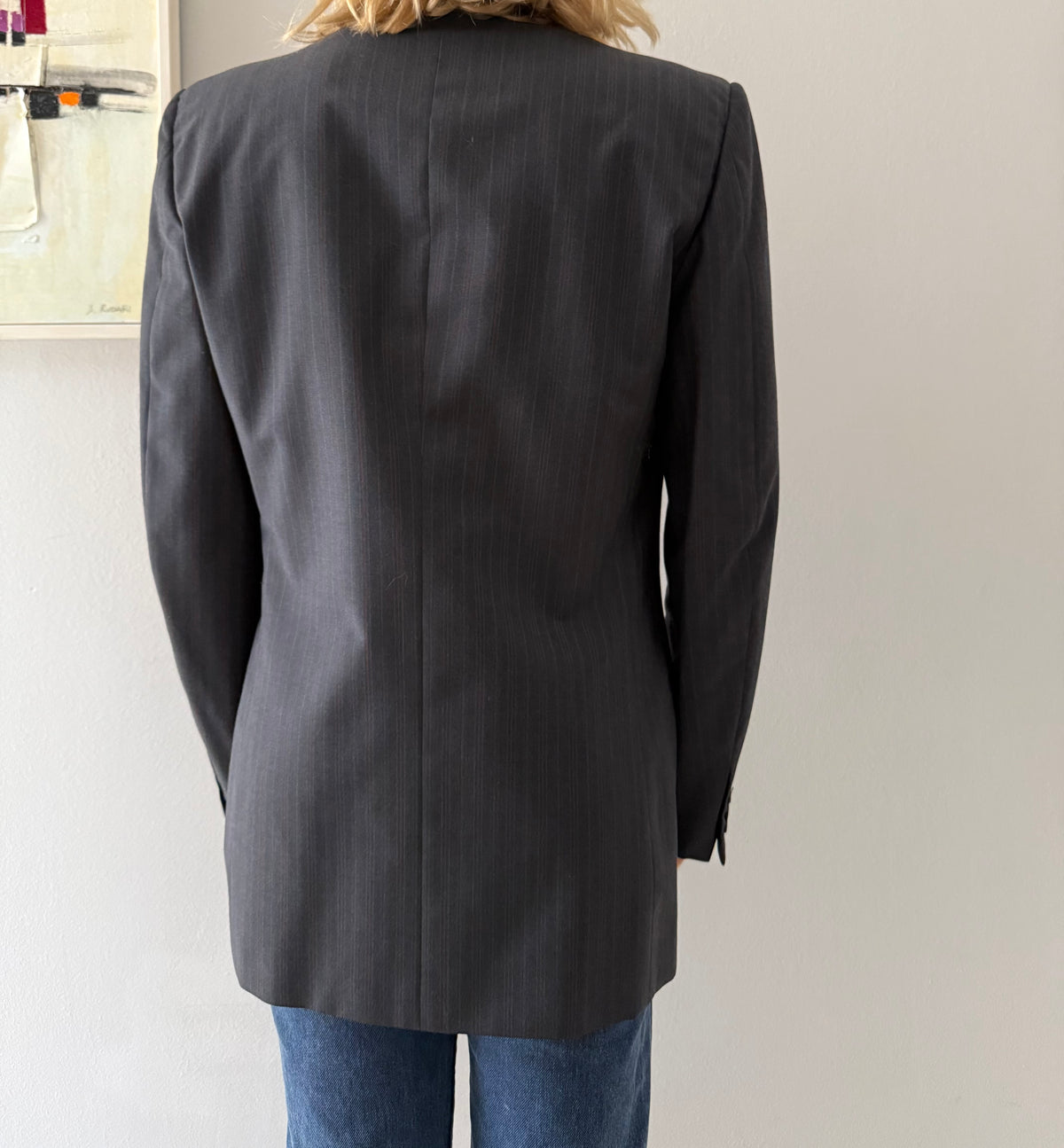 Yves Saint Laurent men classic jacket 90s