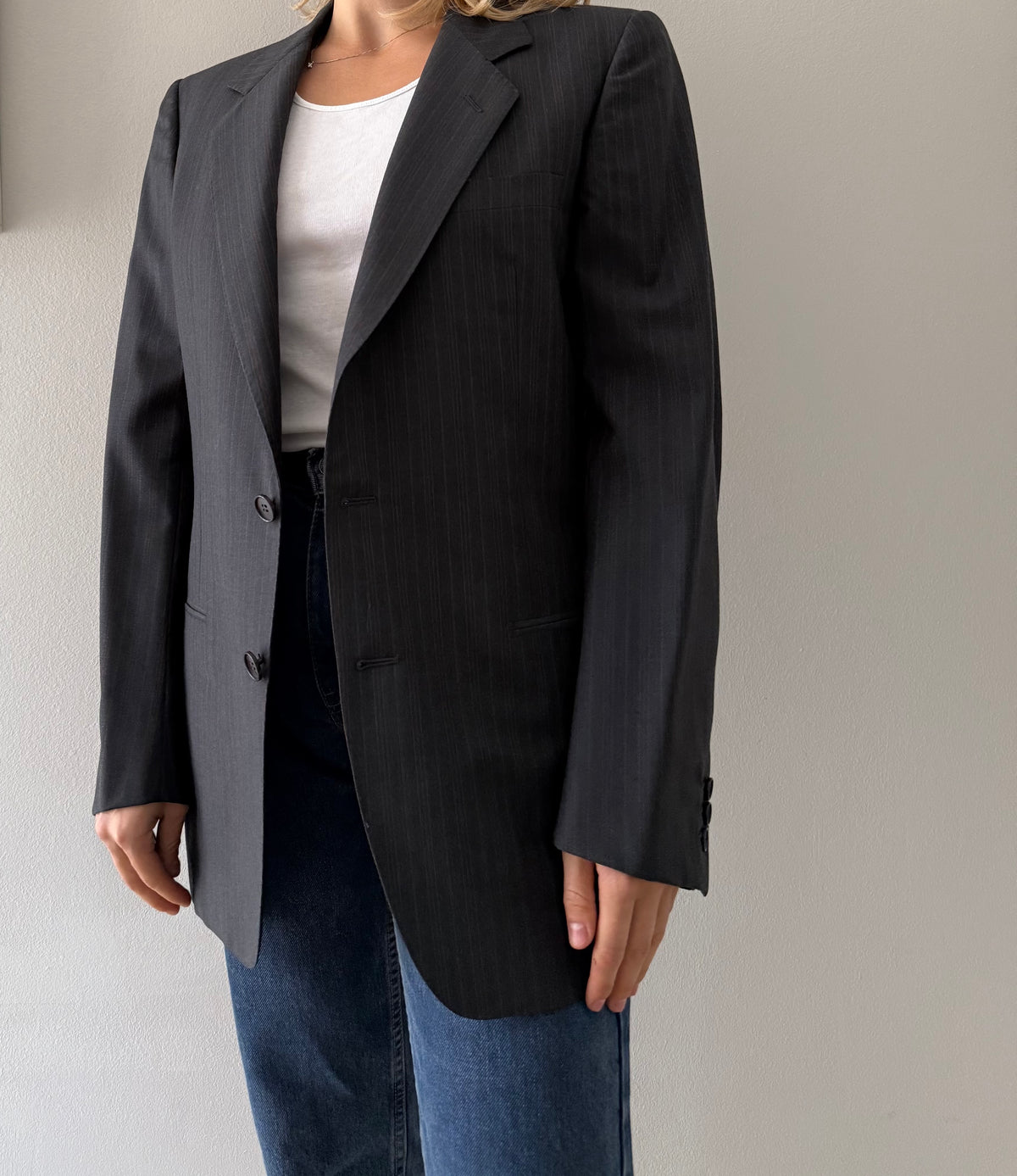 Yves Saint Laurent men classic jacket 90s