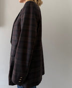 Rare men Yves Saint Laurent 90s wool blazer oversize 
