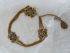 Moschino Moschino FW 1990 gold chain belt tragedy comedy mask vintage Belt Emilia Archive Vintage