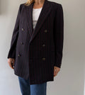 Yves Saint Laurent 90s multicolor wool blazer 
