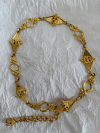 Gianni Versace gold mask belt medusa SS 1992 circa