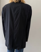 Yves Saint Laurent dark blue wool men blazer 90s