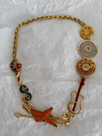 Gianni Versace gold music belt 1991 circa