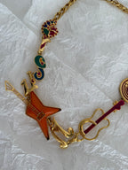 Gianni Versace gold music belt 1991 circa