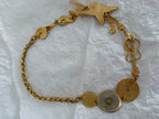 Gianni Versace gold music belt 1991 circa