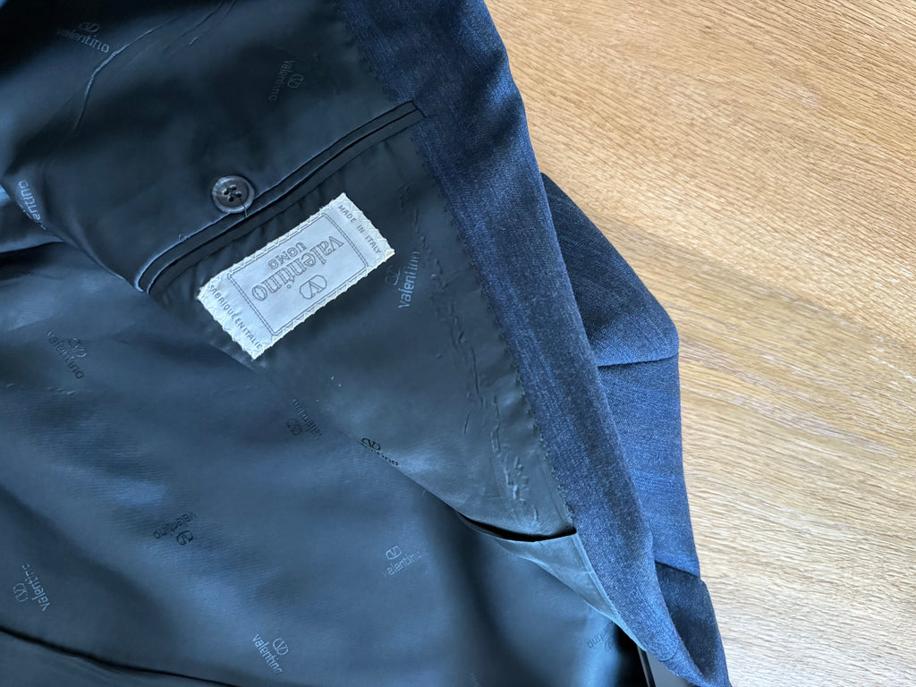 Valentino men wool blazer 90s double-breasted oversize
