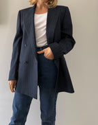 Valentino men wool blazer 90s double-breasted oversize