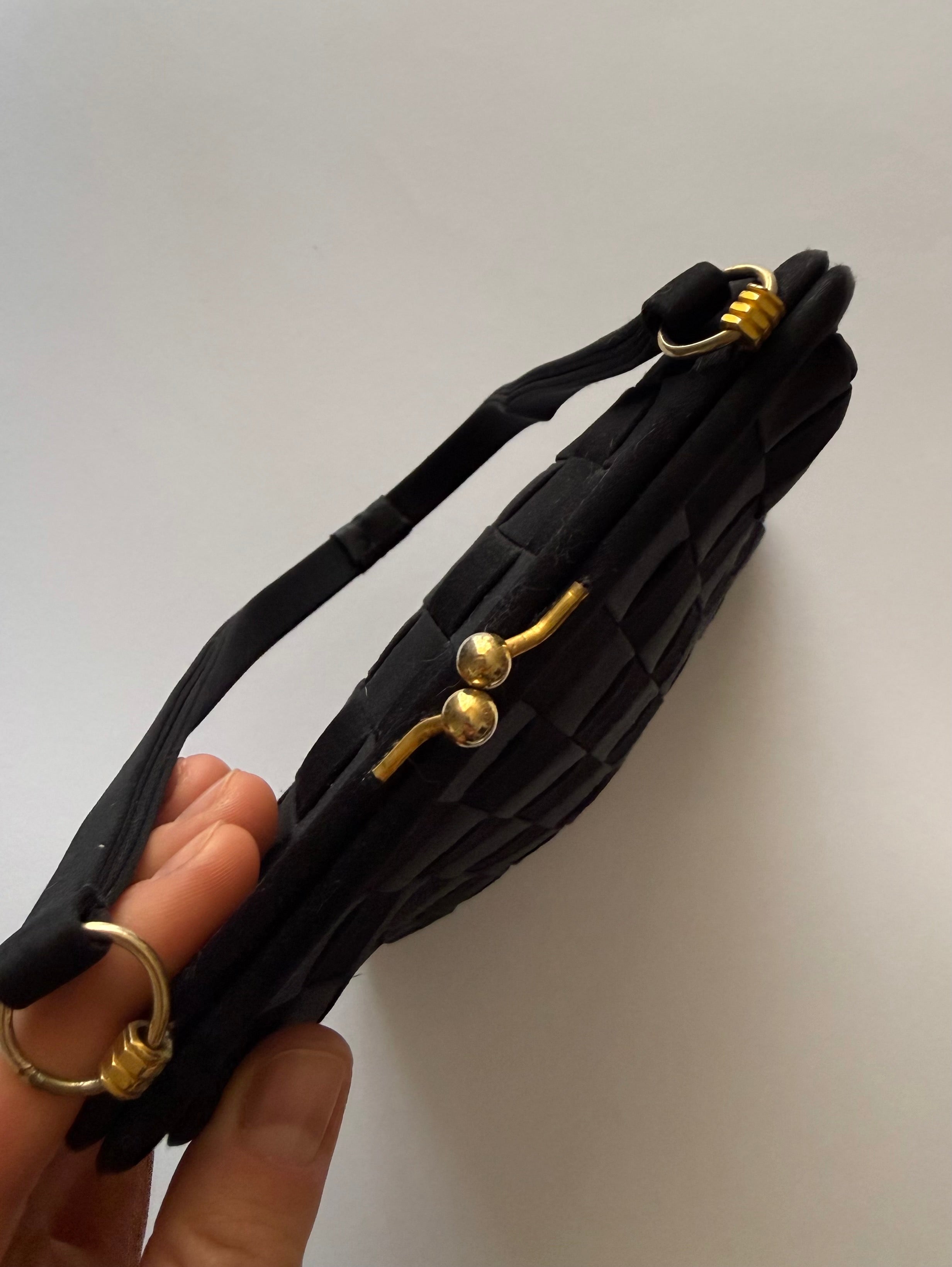 Vintage purse braided evening