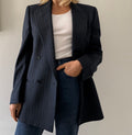 Valentino men wool blazer 90s double-breasted oversize
