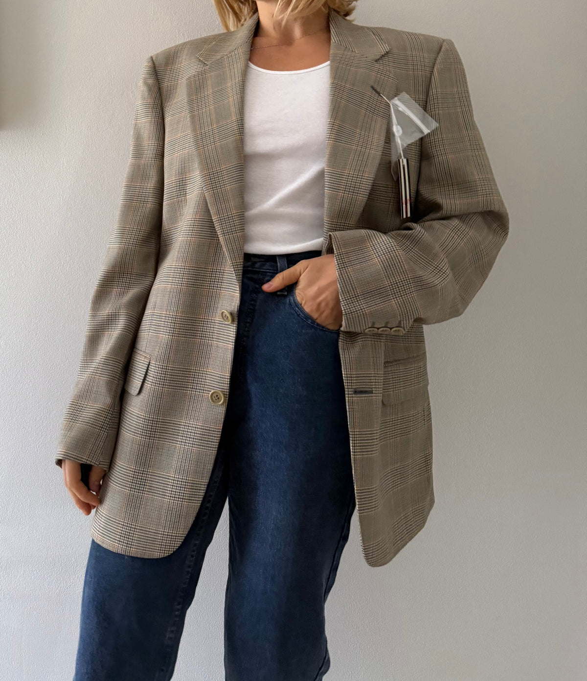 Valentino 90s wool multicolor blazer unisex