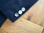 Yves Saint Laurent wool blue blazer men jacket 90s
