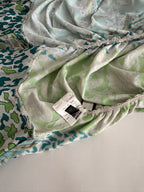 Roberto Cavalli SS 2006 green multicolor mini dress