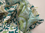 Roberto Cavalli SS 2006 green multicolor mini dress