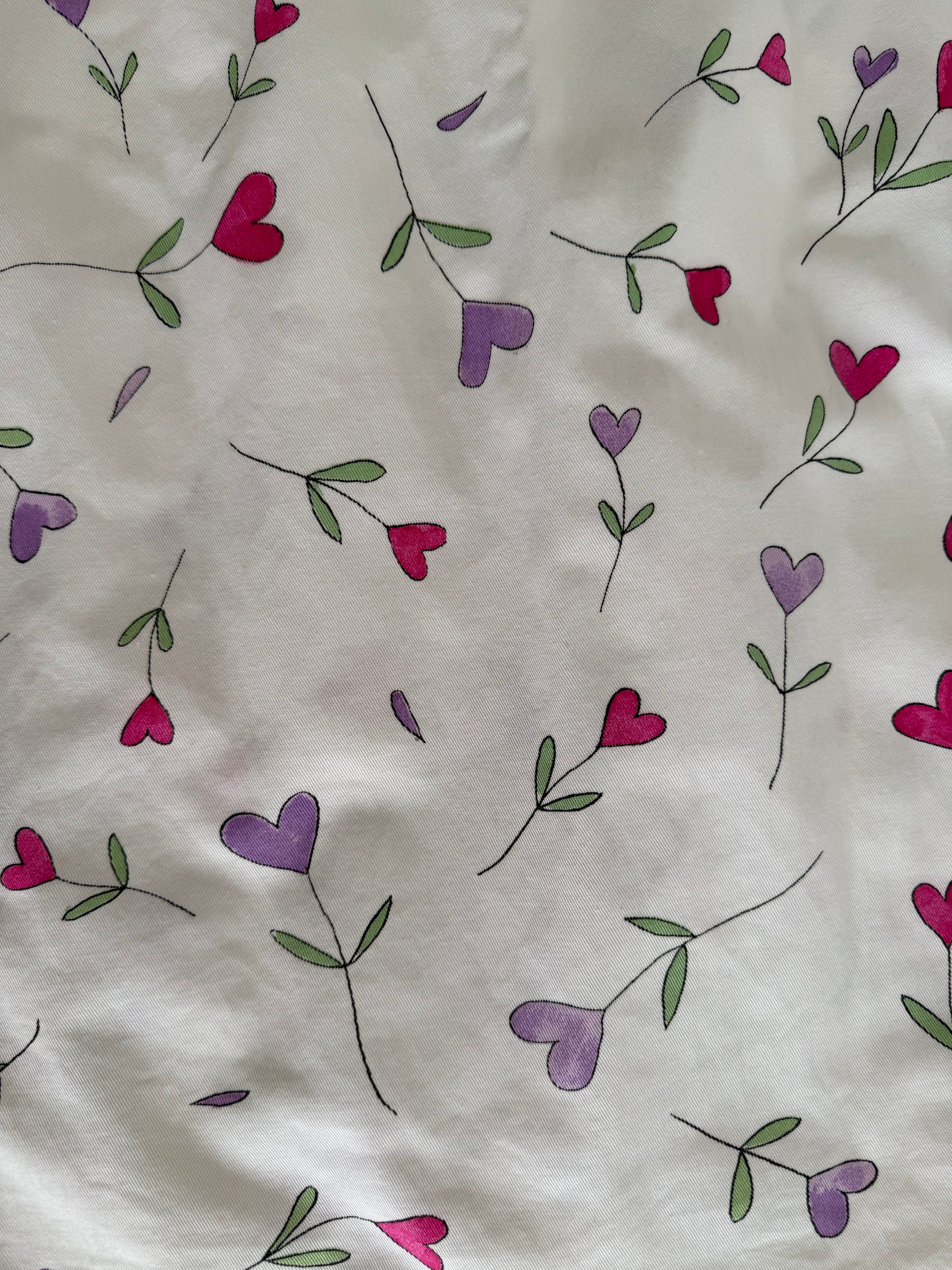 Moschino Jeans Moschino white dress floral heart vintage Dress Emilia Archive Vintage