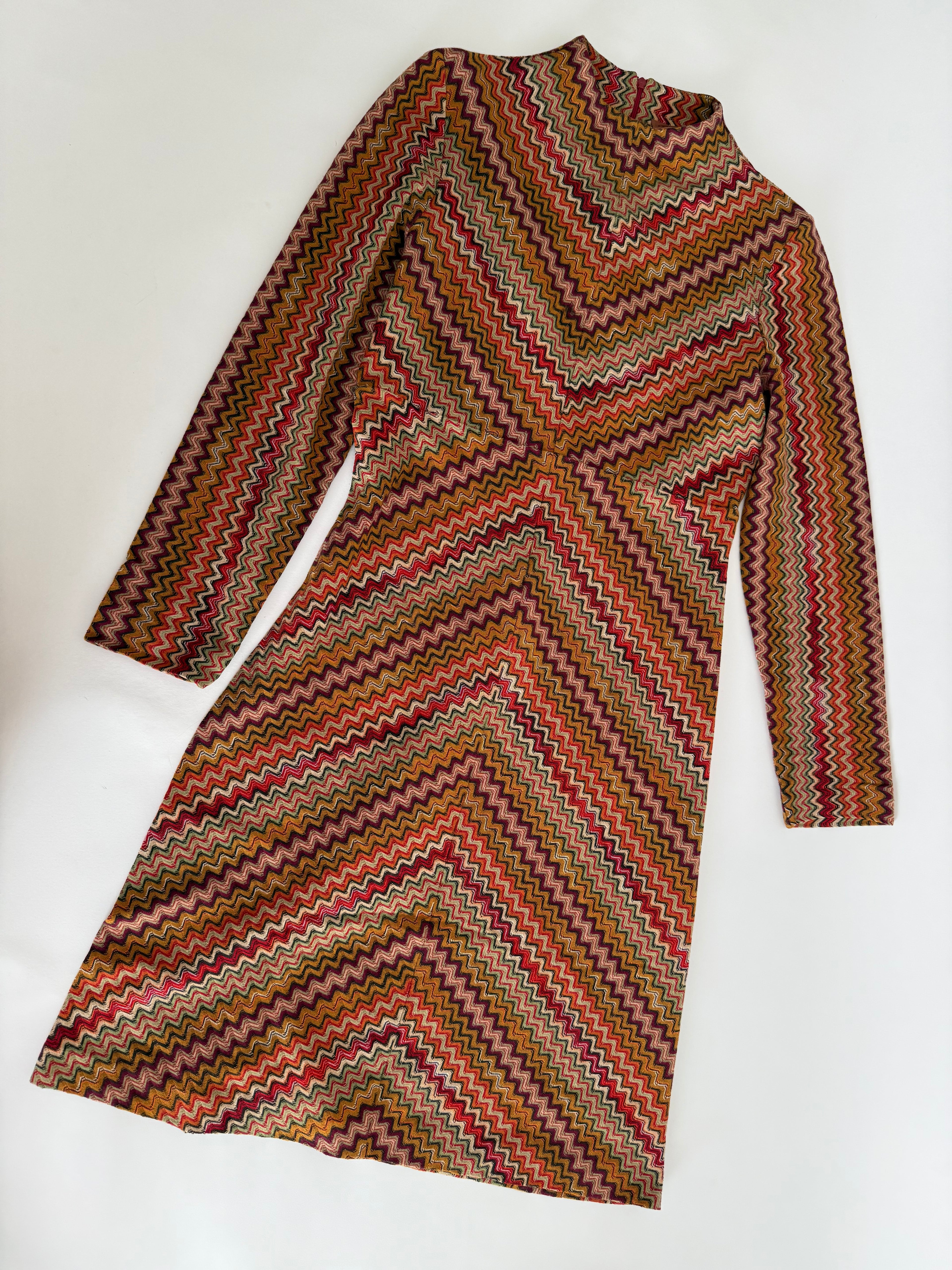 Rare Missoni FW 1996 Runway wool knit dress Kate Moss