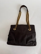 Prada brown shoulder bag