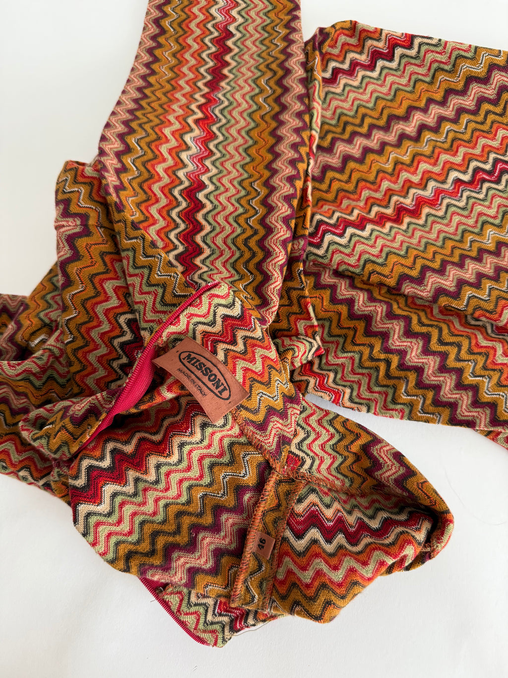 Rare Missoni FW 1996 Runway wool knit dress Kate Moss