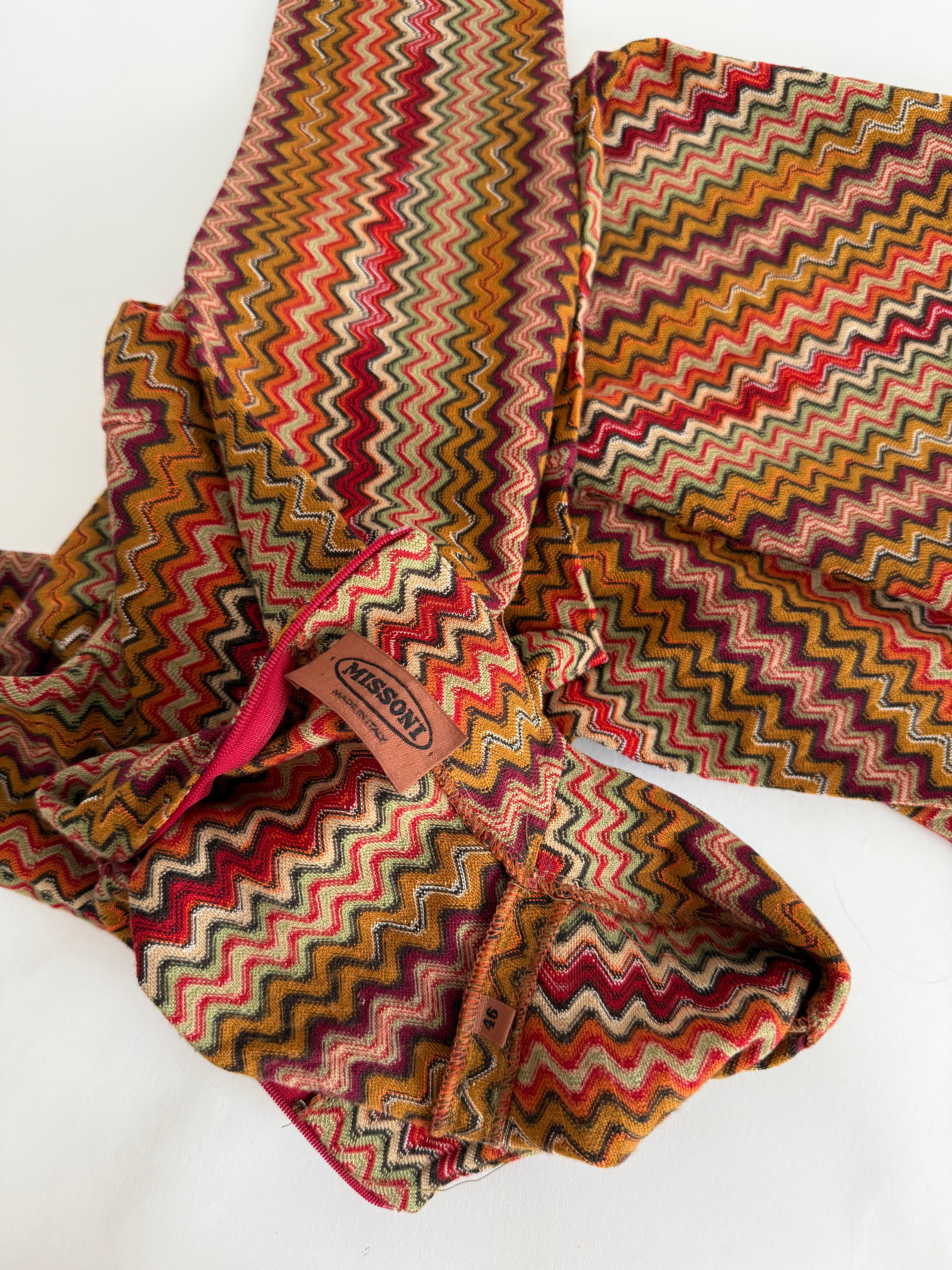 Rare Missoni FW 1996 Runway wool knit dress Kate Moss