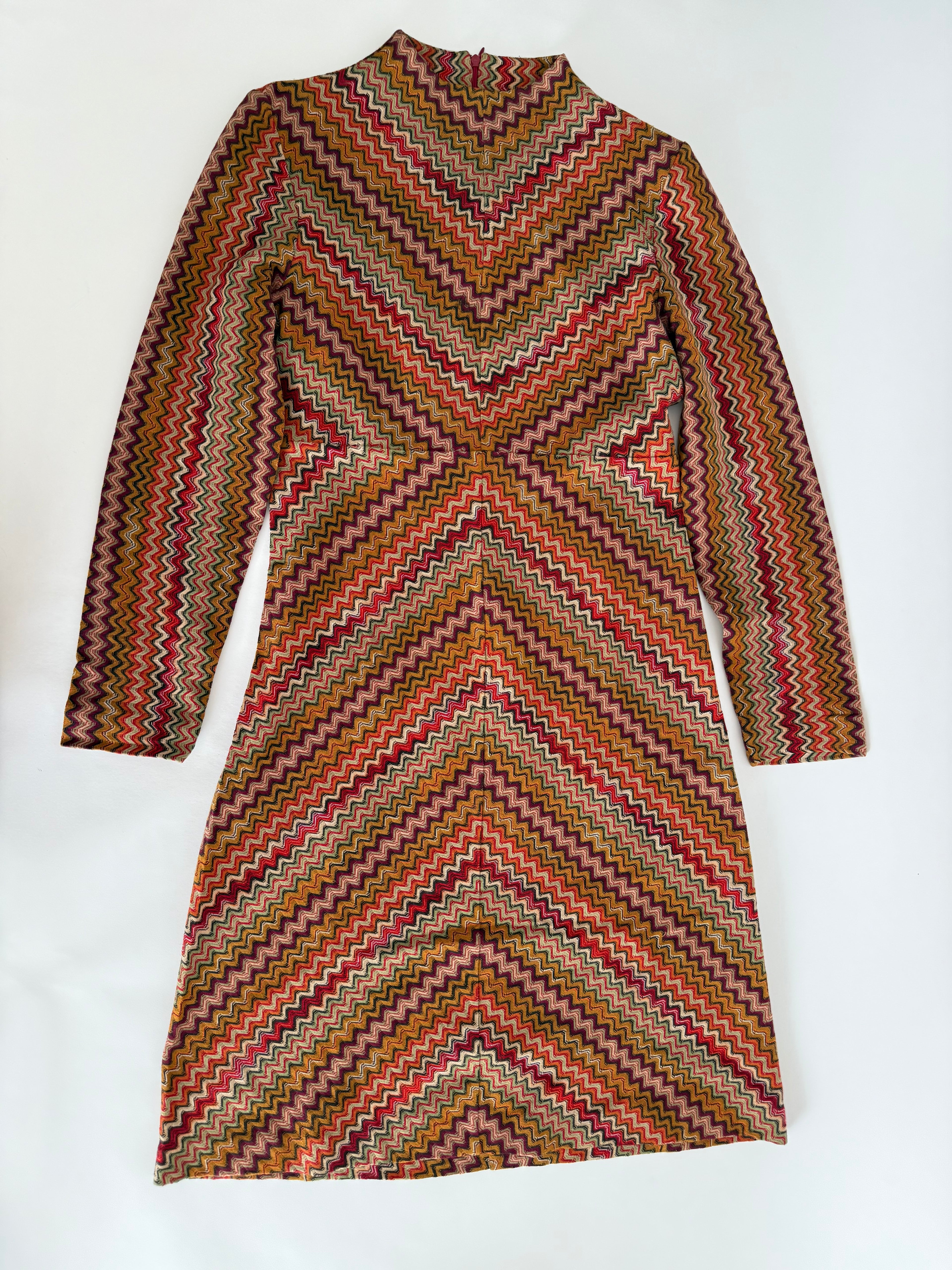 Rare Missoni FW 1996 Runway wool knit dress Kate Moss