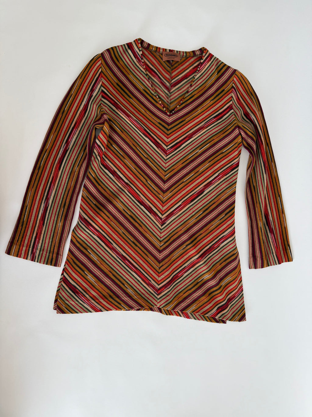 Rare Missoni FW 1996 Runway set sweater pants scarf