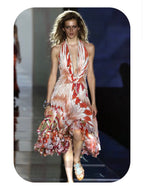 Roberto Cavalli S/S 2004 silk dress