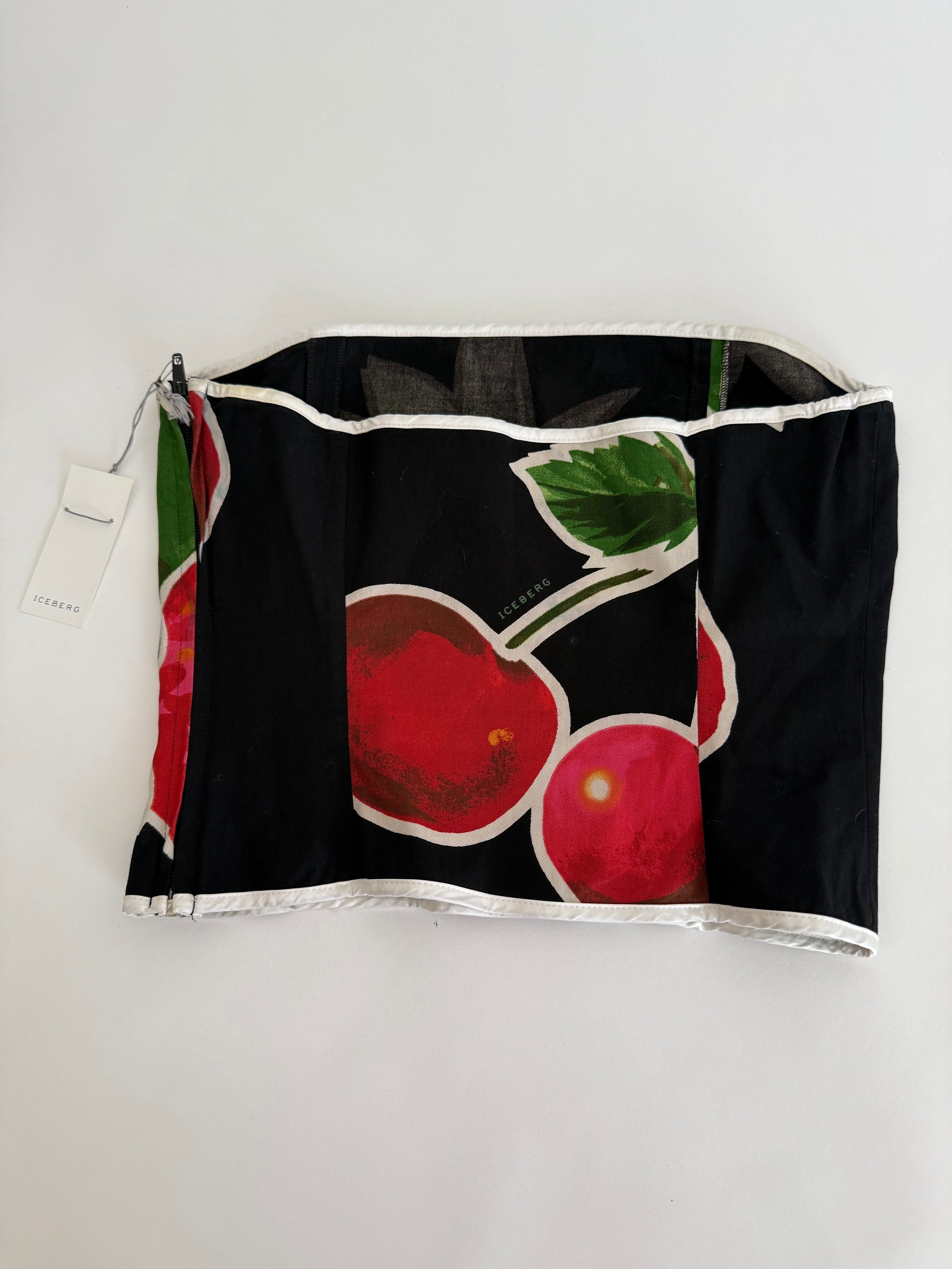Iceberg Iceberg 2000s cherry and strawberry band top Tops Emilia Archive Vintage