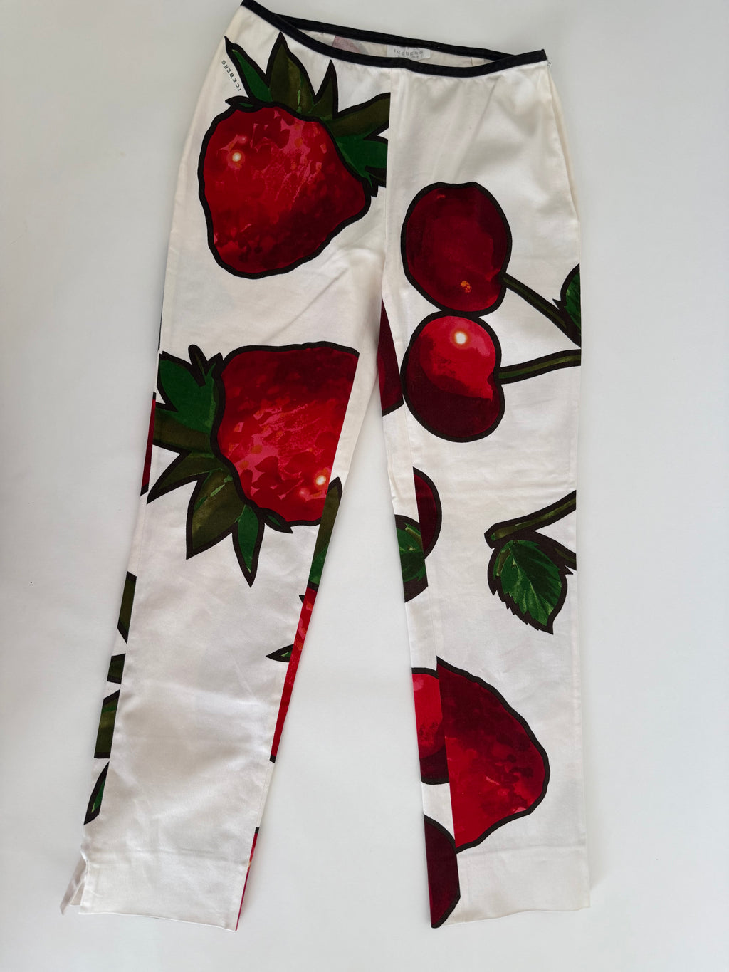 Iceberg Iceberg 2000s cherry strawberry pants pants Emilia Archive Vintage