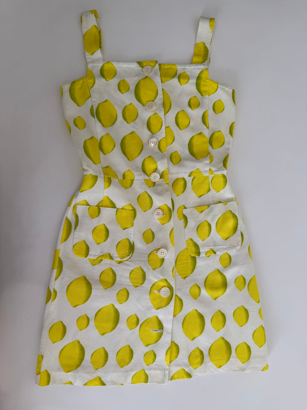 Iceberg SS 1996 Runway lemons dress