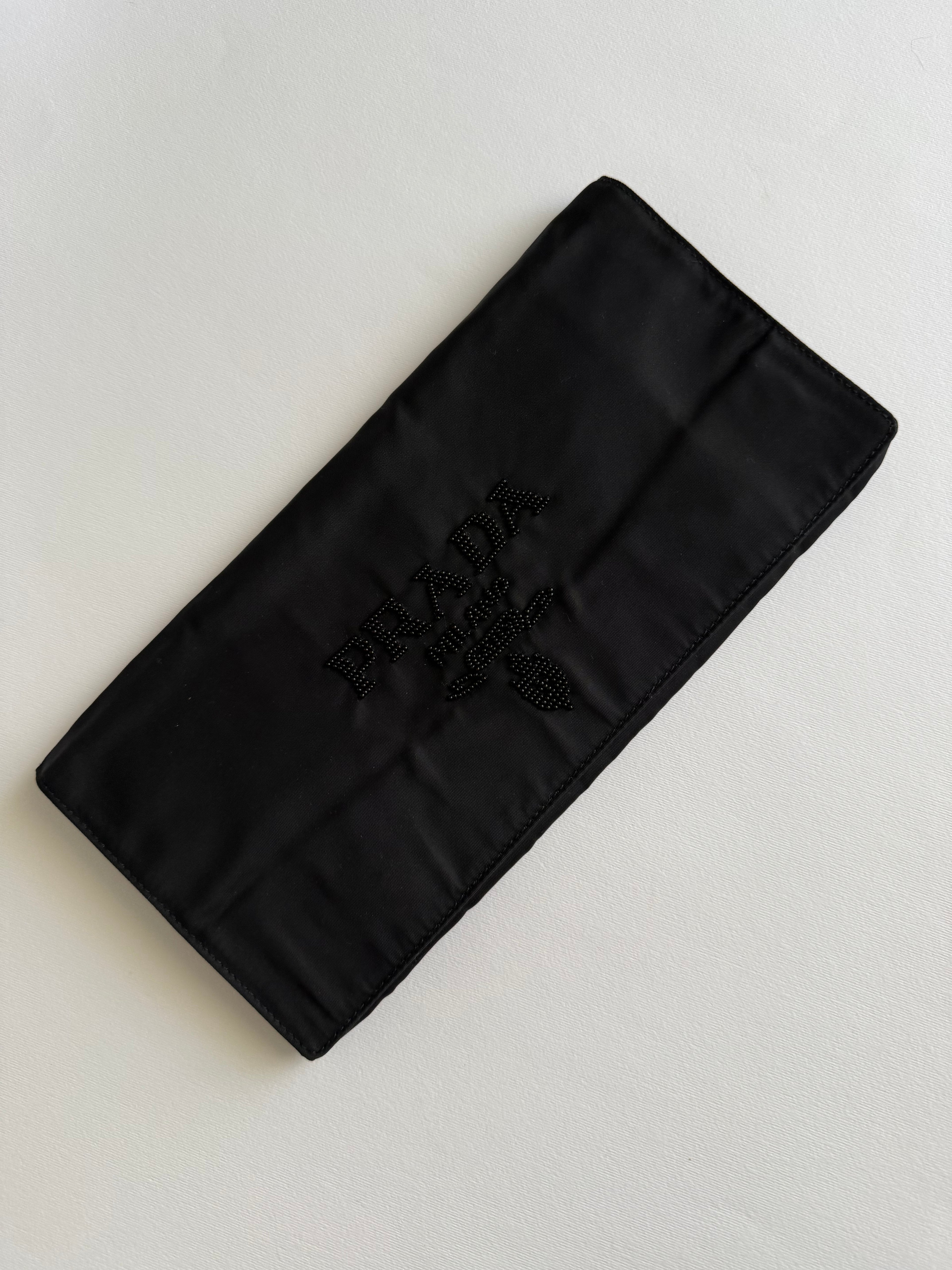 Prada raso clutch