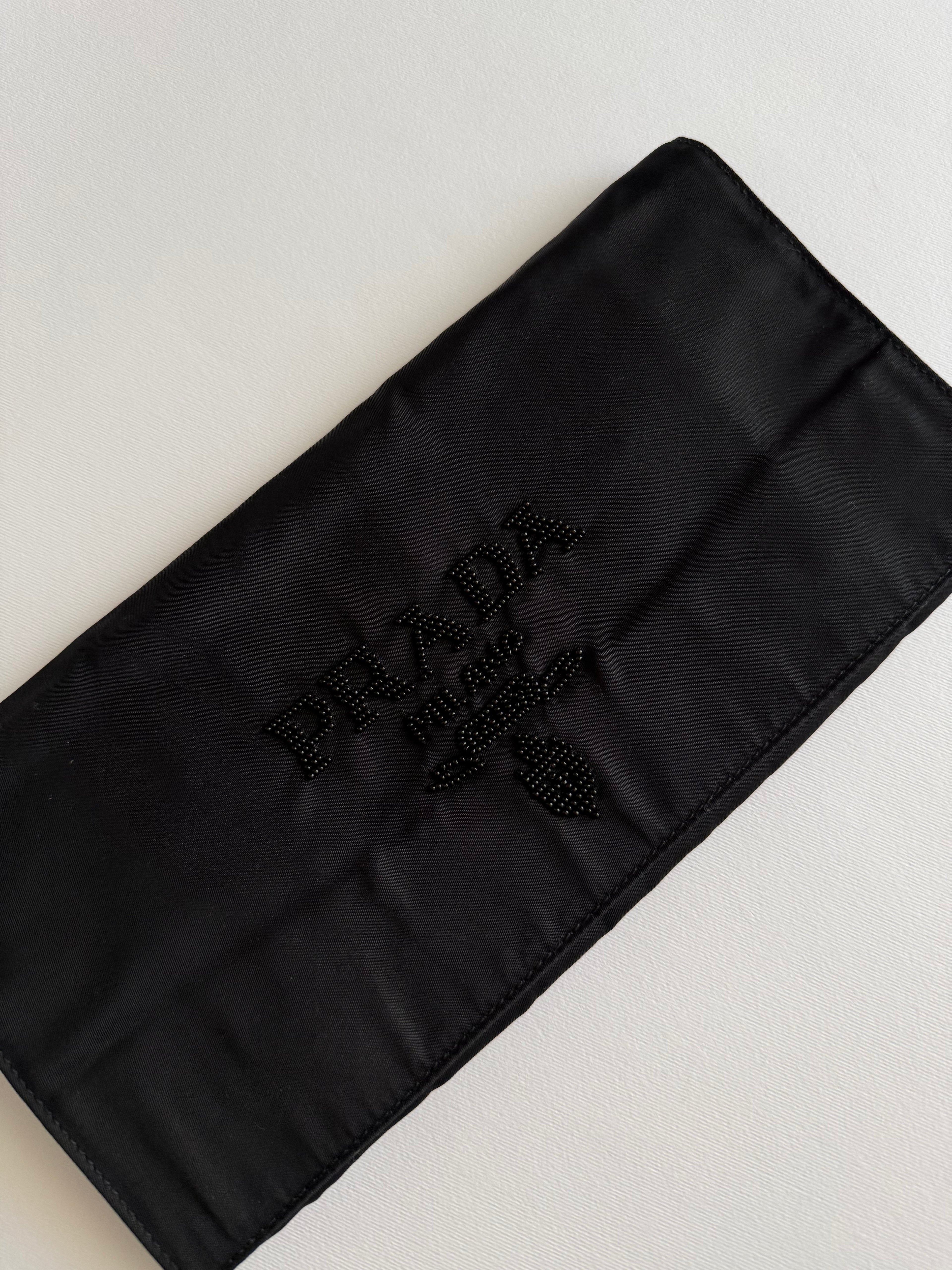 Prada raso clutch