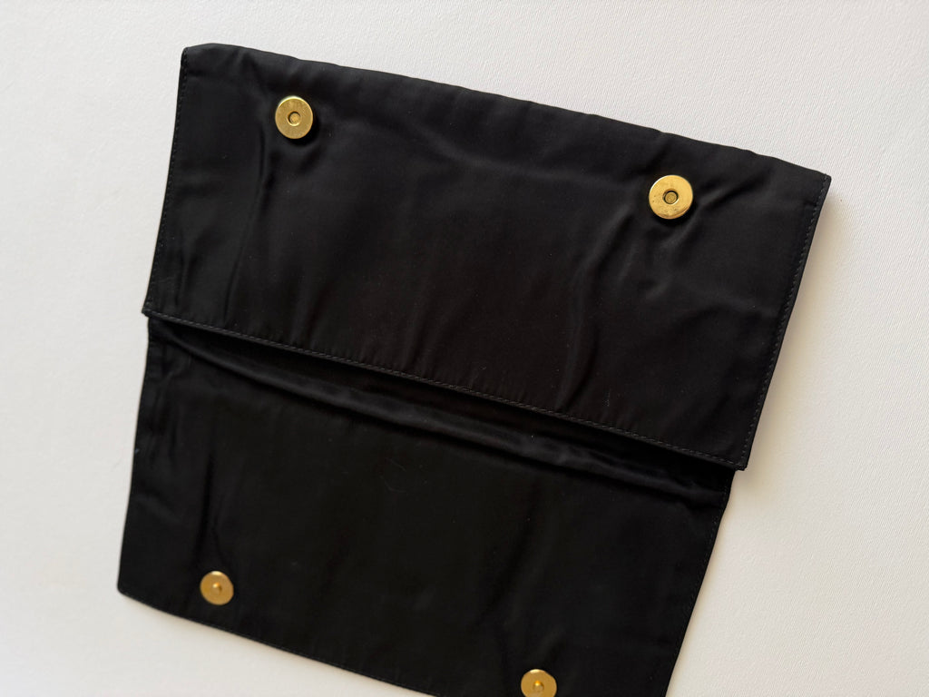 Prada raso clutch