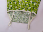 Iceberg SS 1996 Runway mini dress lime print