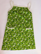 Iceberg SS 1996 Runway lime mini dress