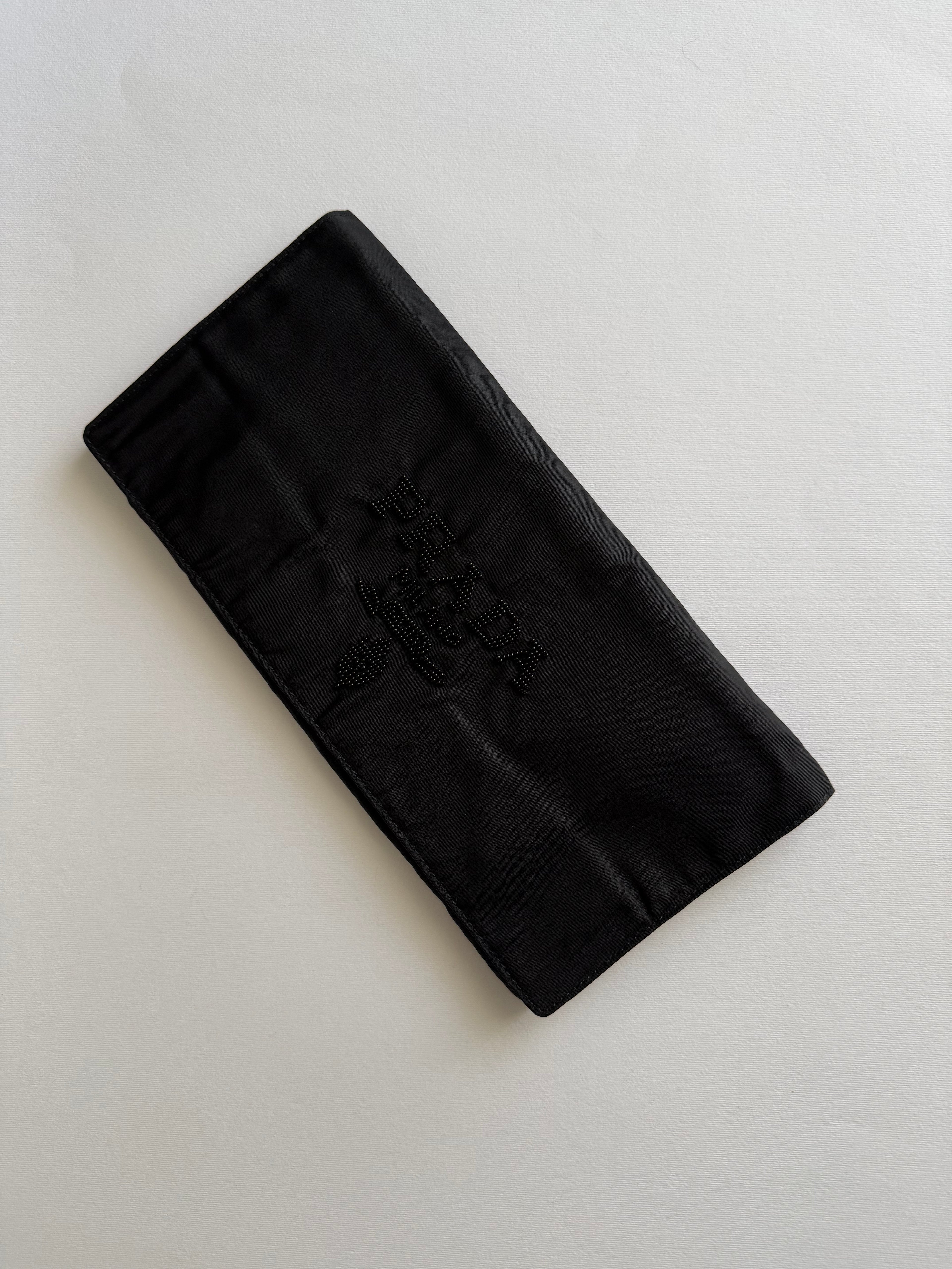 Prada raso clutch