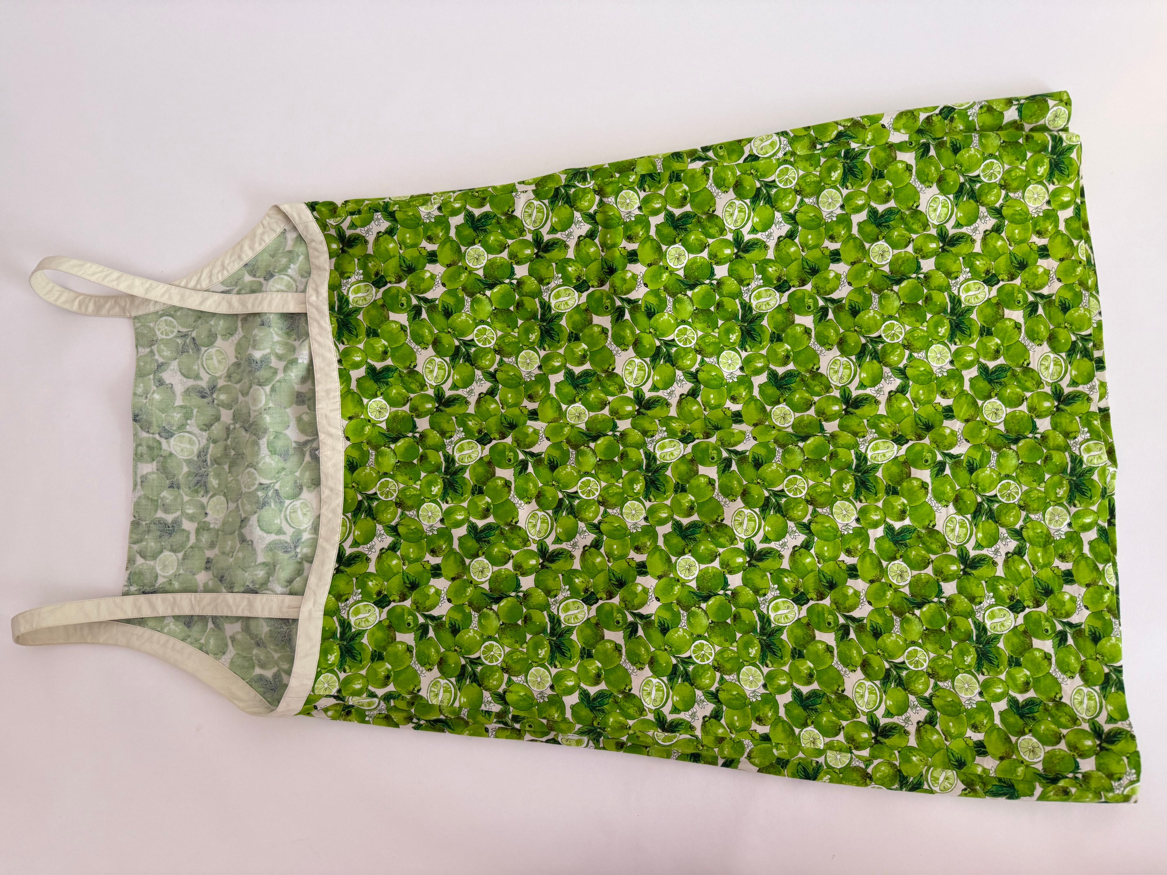 Iceberg SS 1996 Runway lime mini dress