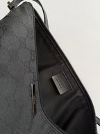 Gucci black boat monogram