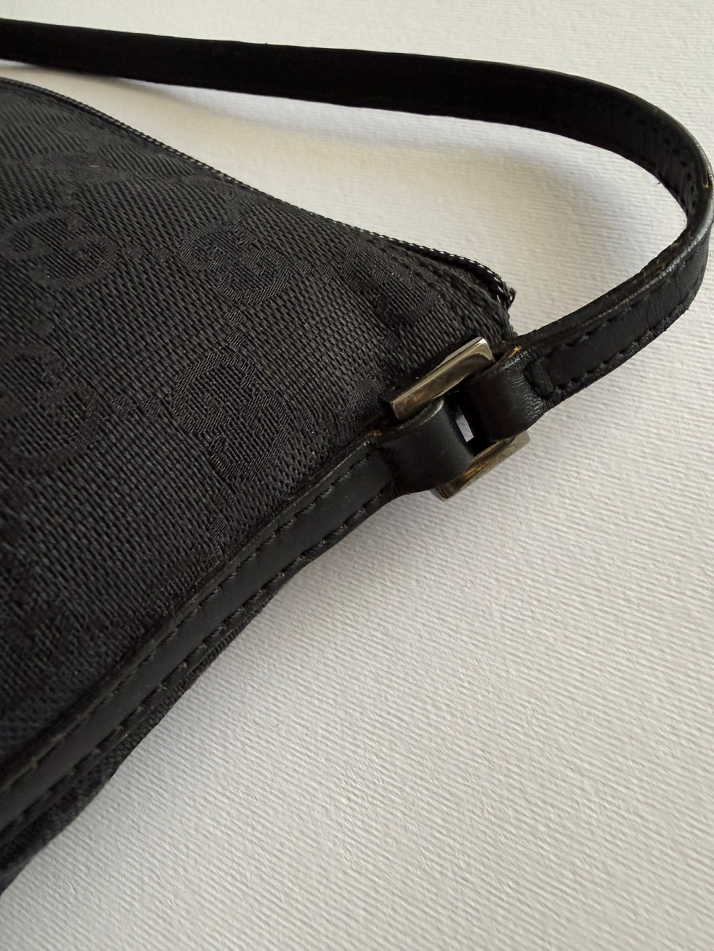 Gucci black boat monogram