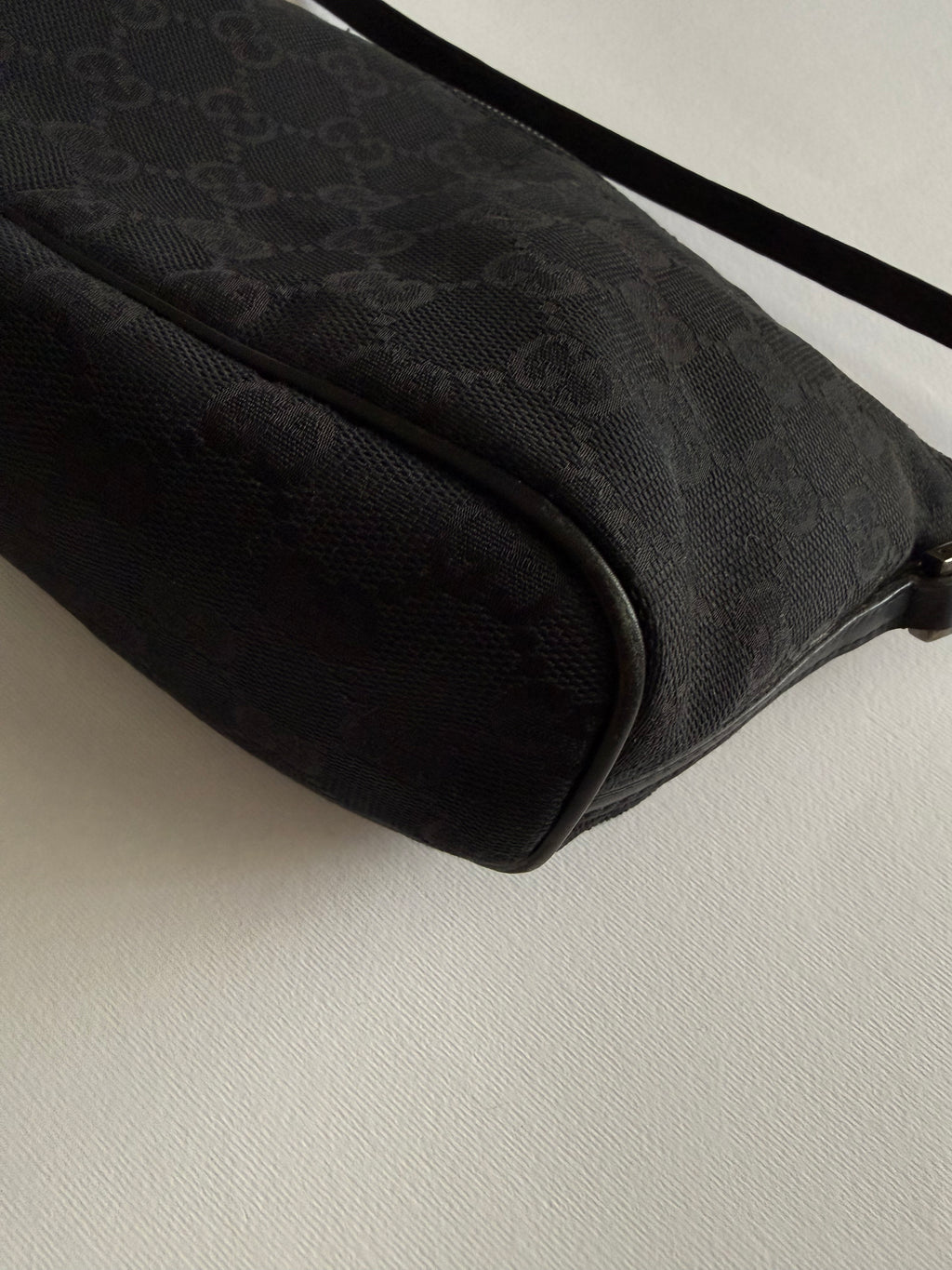 Gucci black boat monogram