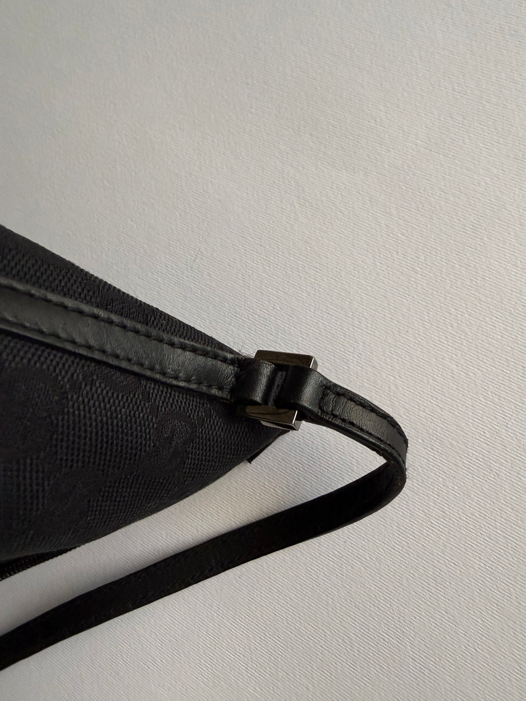 Gucci black boat monogram