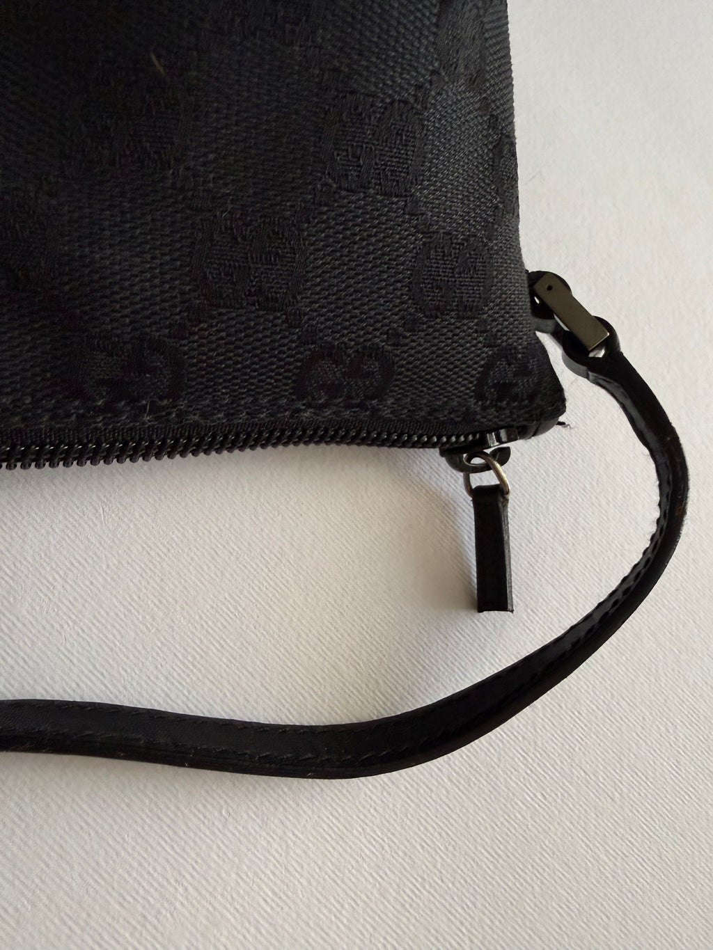 Gucci black boat monogram