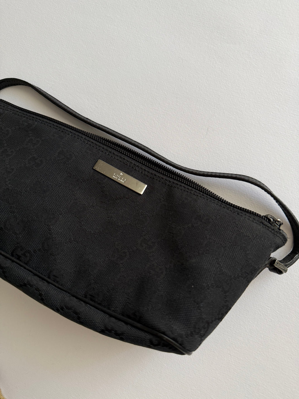 Gucci black boat monogram